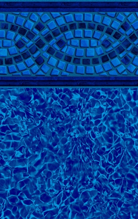 Diamond Cliff Tile / Blue Pointe Floor, a Merlin Industries liner pattern