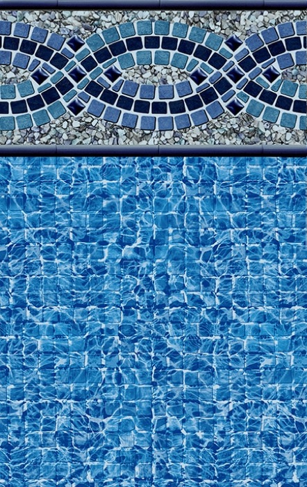 Sanibel Tile / Highland Beach Floor, a Merlin Industries liner pattern