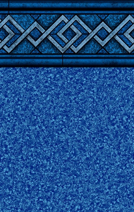 Santa Maria Tile / Blue Cove Floor, a Merlin Industries liner pattern